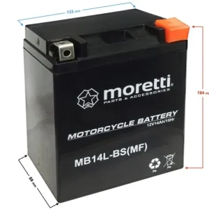 Oferta czasowa Akumulator Moretti AGM (Gel) MB14L-BS MF /12N14-3A